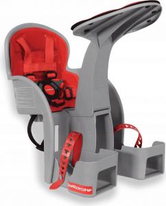 WeeRide Fotelik rowerowy Safe Front Classic Red 6