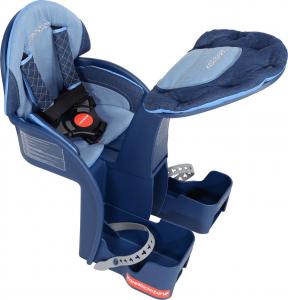 WeeRide Fotelik rowerowy Safe Front Deluxe Denim 5