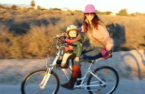 WeeRide Fotelik rowerowy Safe Front Deluxe Denim 10