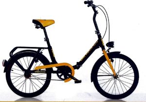 Dino bikes Sulankstomas dviratis Aurella Folding 321 20", juodas 1
