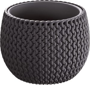 Prosperplast Doniczka SPLOFY BOWL antracytowy śr.29cm 1