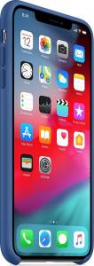 Apple Etui silikonowe iPhone XS Max - delftyjski błękit 3