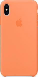 Apple Etui silikonowe iPhone XS Max - papaja 1