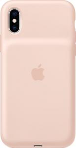 Apple Etui Smart Battery Case iPhone XS - piaskowy róż-MVQP2ZM/A 1