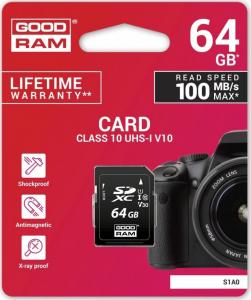 Karta GoodRam S1A0 MicroSDXC 64 GB Class 10 UHS-I  (S1A0-0640R12) 2
