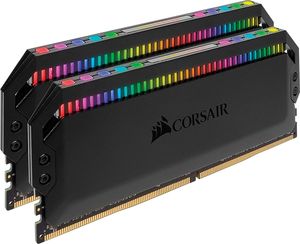 Pamięć Corsair Dominator Platinum RGB, DDR4, 16 GB, 3200MHz, CL16 (CMT16GX4M2Z3200C16) 1