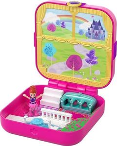 Mattel Figurki Polly Pocket Hidden Treasures Różowy zestaw (GDK80) 1