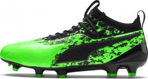 Puma Buty piłkarskie Puma One 19.1 Fg Ag czarno-zielone r. 43 (105479 04) 1