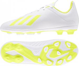 Adidas Buty piłkarskie X 18.4 FxG Jr białe r. 38 2/3 (BB9380) 1