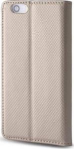 TelForceOne Pokrowiec Smart Magnet do Samsung A30 złoty 2