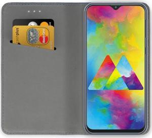 TelForceOne Pokrowiec Smart Magnet do Samsung M20 złoty 3