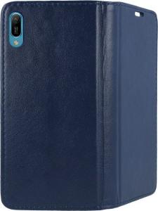 TelForceOne Pokrowiec Smart Magnetic do Huawei Y6 2019 granatowy 2