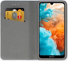 TelForceOne Pokrowiec Smart Magnetic do Huawei Y6 2019 granatowy 4