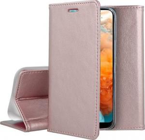 TelForceOne Pokrowiec Smart Magnetic do Huawei Y6 2019 różowo-złoty 5