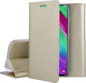 TelForceOne Pokrowiec Smart Magnetic do Samsung A40 złoty 3