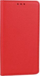 TelForceOne Pokrowiec Smart Magnetic do Samsung A50 czerwony 2