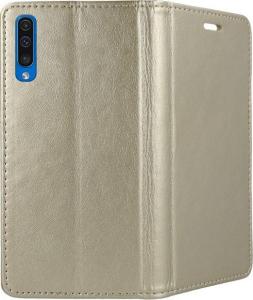 TelForceOne Pokrowiec Smart Magnetic do Samsung A50 złoty 3