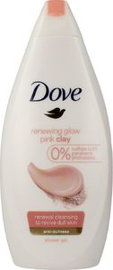 Dove  Żel pod prysznic Renewing Glow Pink Clay Shower Gel Anti - Dullnes 500ml 1