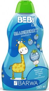 Barwa Bebi Kids Shampoo & Bubble Bath 2w1 Blueberry 380ml 1