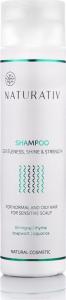 Naturativ Szampon do włosów Shampoo Gentleness Shine & Strength 250ml 1