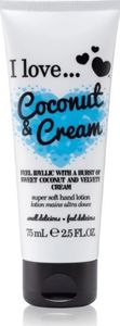 I love Super Soft Hand Lotion krem do rąk Coconut & Cream 75ml 1