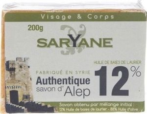 Saryane Mydło w kostce Aleppo Soap 12% oleju laurowego 200g 1