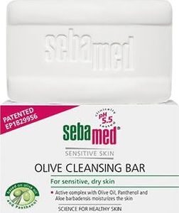 Sebamed Mydło w kostce Sensitive Skin Olive Cleansing Bar 150g 1