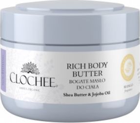 Clochee Masło do ciała Mango Fragrance Rich Body Butter Shea Butter & Jojoba Oil 250ml 1