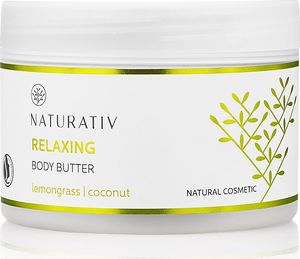Naturativ NATURATIV_Relaxing Body Butter relaksujące masło do ciała Trawa Cytrynowa Kokos 250ml 1