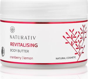 Naturativ NATURATIV_Revitalising Body Butter rewitalizujące masło do ciała Żurawina Cytryna 250ml 1