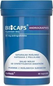 Formeds FORMEDS_Bicaps Andrographis andrografolidy 30mg suplement diety 60 kapsułek 1