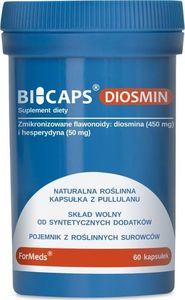 Formeds FORMEDS_Bicaps F-Diosmin zmikronizowane flawonoidy suplement diety 60 kapsułek 1