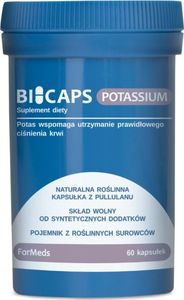 Formeds FORMEDS_Bicaps Potassium suplement diety 60 kapsułek 1
