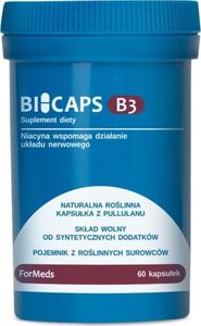 Formeds FORMEDS_Bicaps Witamina B3 suplement diety 60 kapsułek 1