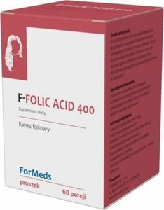 Formeds FORMEDS_F- Folic Acid 400 suplement diety w proszku 1