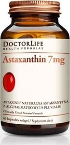 Doctor Life DOCTOR LIFE_Astaxanthin 7mg naturalna astaksantyna suplement diety 60 kapsułek 1
