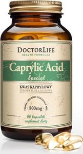 Doctor Life DOCTOR LIFE_Caprylic Acid Special kwas kaprylowy 800mg suplement diety 60 kapsułek 1