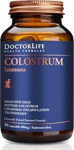 Doctor Life DOCTOR LIFE_Colostrum Immunab bio-aktywne kolostrum 500mg suplement diety 90 kapsułek 1