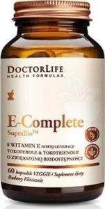Doctor Life DOCTOR LIFE_E-Complete SupraBio 8 witamin E nowej generacji suplement diety 30 kaspułek 1