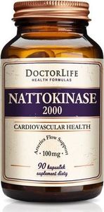 Doctor Life DOCTOR LIFE_Nattokinase 2000 100mg suplement diety 90 kapsułek 1