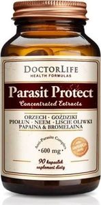 Doctor Life DOCTOR LIFE_Parasit Protect wsparcie jelit 600mg suplement diety 90 kapsułek 1
