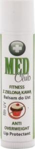 Vipera Balsam do ust Med Club fitness z zieloną kawą 06 4g 1