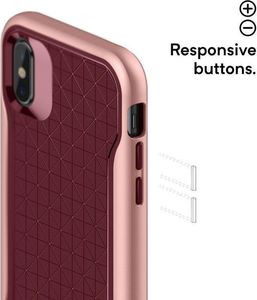 Caseology Caseology Apex Case - Etui Iphone Xs / X (burgundy) 5