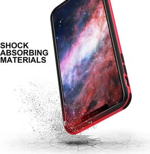 Zizo Zizo Fuse Case - Etui Iphone Xs Max + Szkło Ochronne Hartowane Na Ekran (red/black) 2