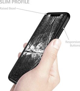 Zizo Zizo Fuse Case - Etui Iphone Xs Max + Szkło Ochronne Hartowane Na Ekran (black) 6