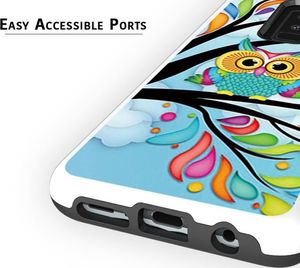 Zizo Zizo Sleek Hybrid Design Cover - Etui Samsung Galaxy S9+ (owl) 4