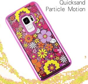 Zizo Zizo Liquid Glitter Star Case - Etui Samsung Galaxy S9 (multiflowers) 4