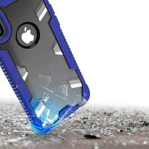 Zizo Zizo Proton Case - Pancerne Etui Iphone X Ze Szkłem 9h Na Ekran (blue/trans Clear) 4
