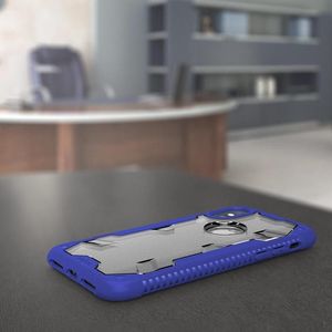 Zizo Zizo Proton Case - Pancerne Etui Iphone X Ze Szkłem 9h Na Ekran (blue/trans Clear) 5
