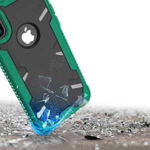 Zizo Zizo Proton Case - Pancerne Etui Iphone X Ze Szkłem 9h Na Ekran (emerald Green/solid Black) 2
